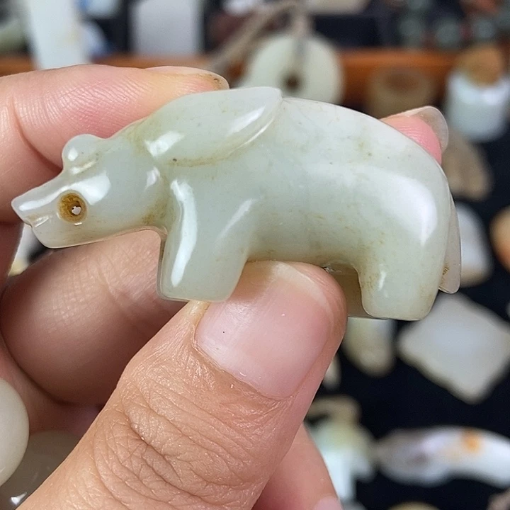 和田玉（糖玉）未镶嵌挂件