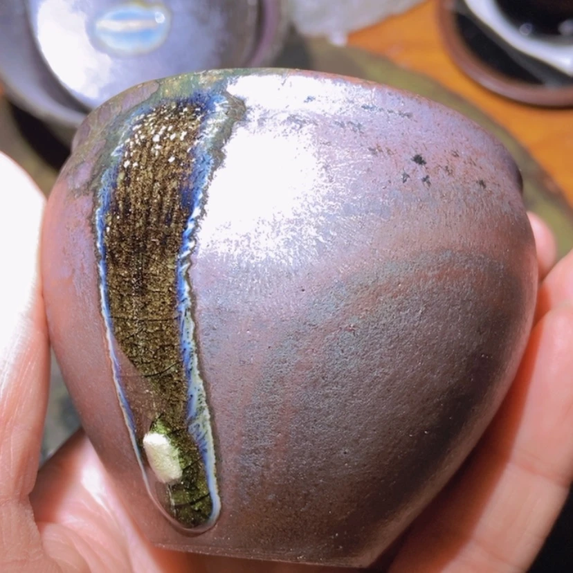 【闪购商品】茶盏木**迷原矿原釉龙窑柴烧
