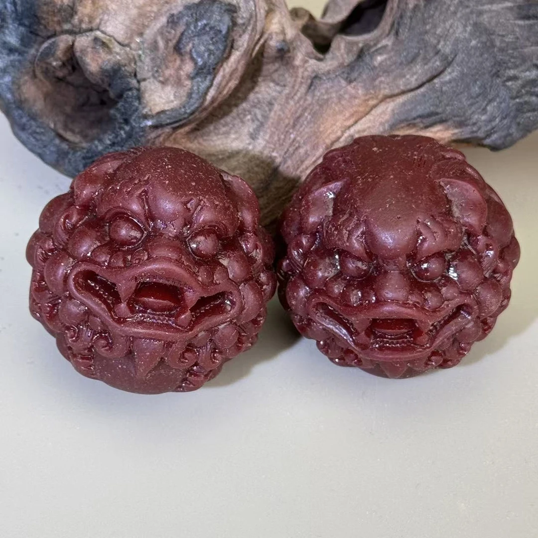 天然辰砂[闽瑶] zs貔貅  精品文玩手串手把件