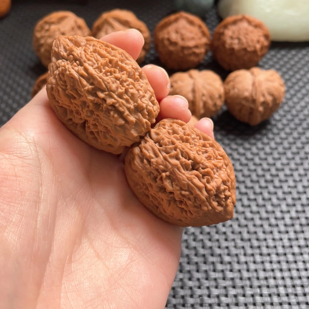 吊坠文玩核桃蒜头34+微微修