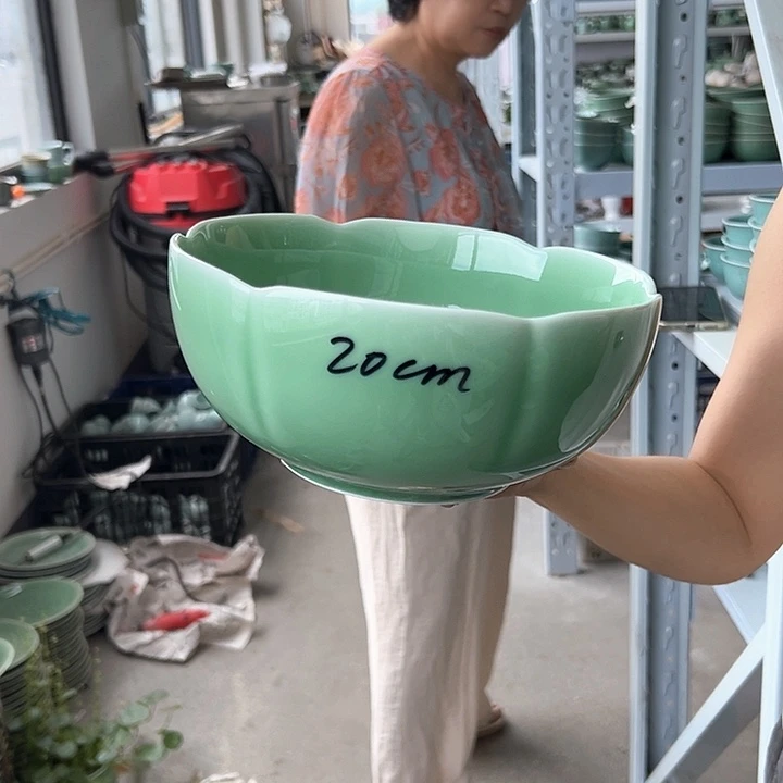 龙泉云间青瓷小米茶器