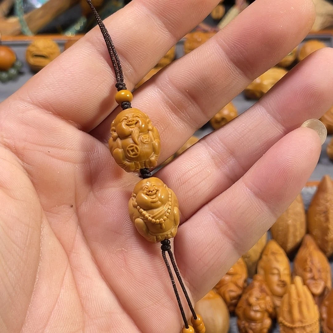 橄榄核手串/手链财迷手机链634