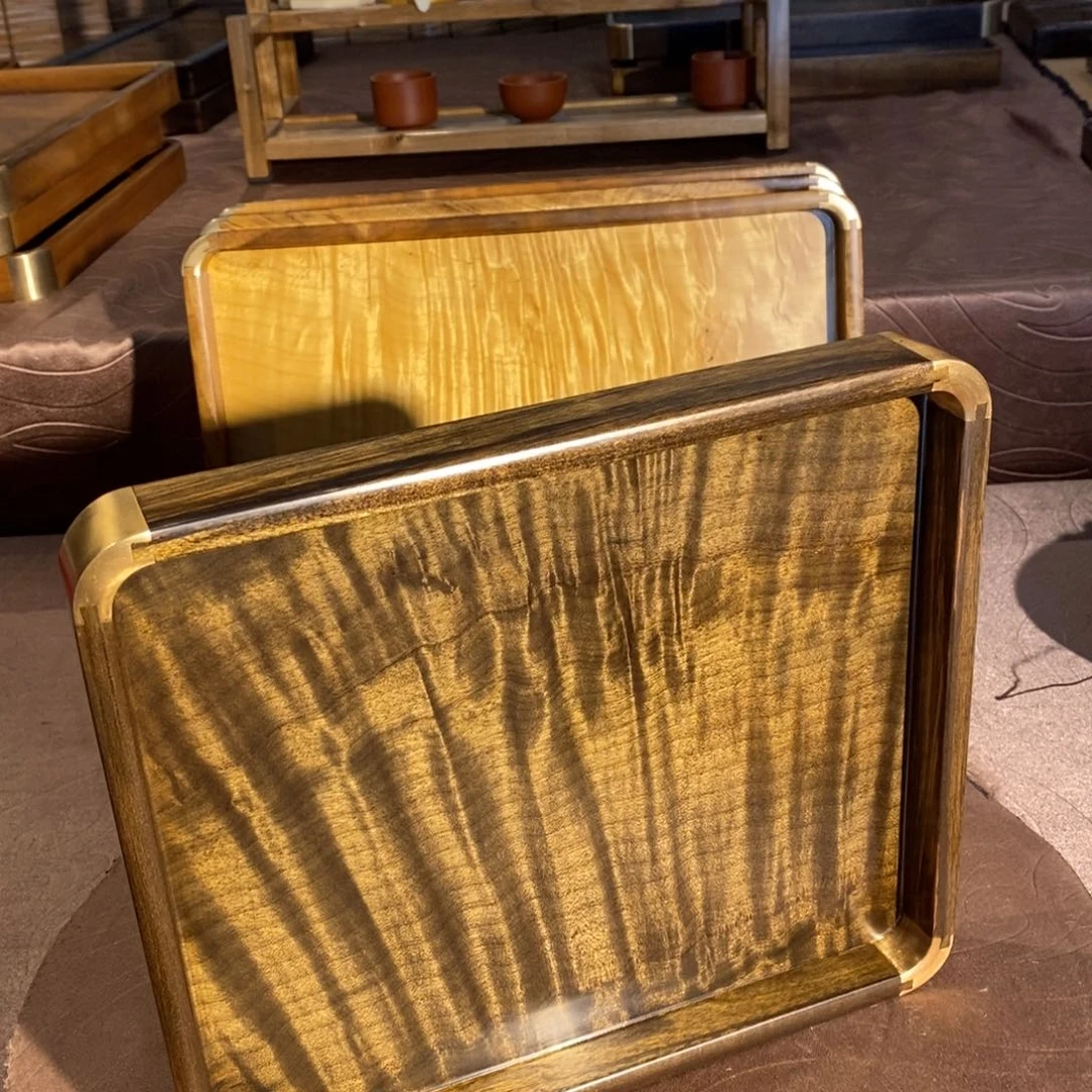 金丝楠用****5金丝楠木文盘