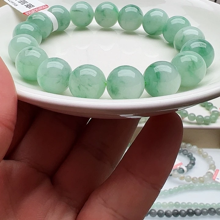 未镶嵌手链翡翠@*西天然翡翠