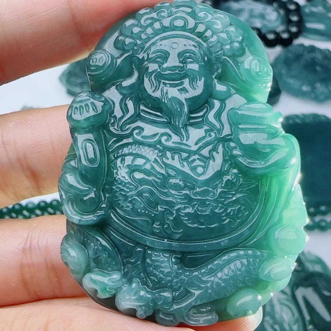 颈饰未镶嵌翡翠多样性发货天然的A货翡翠