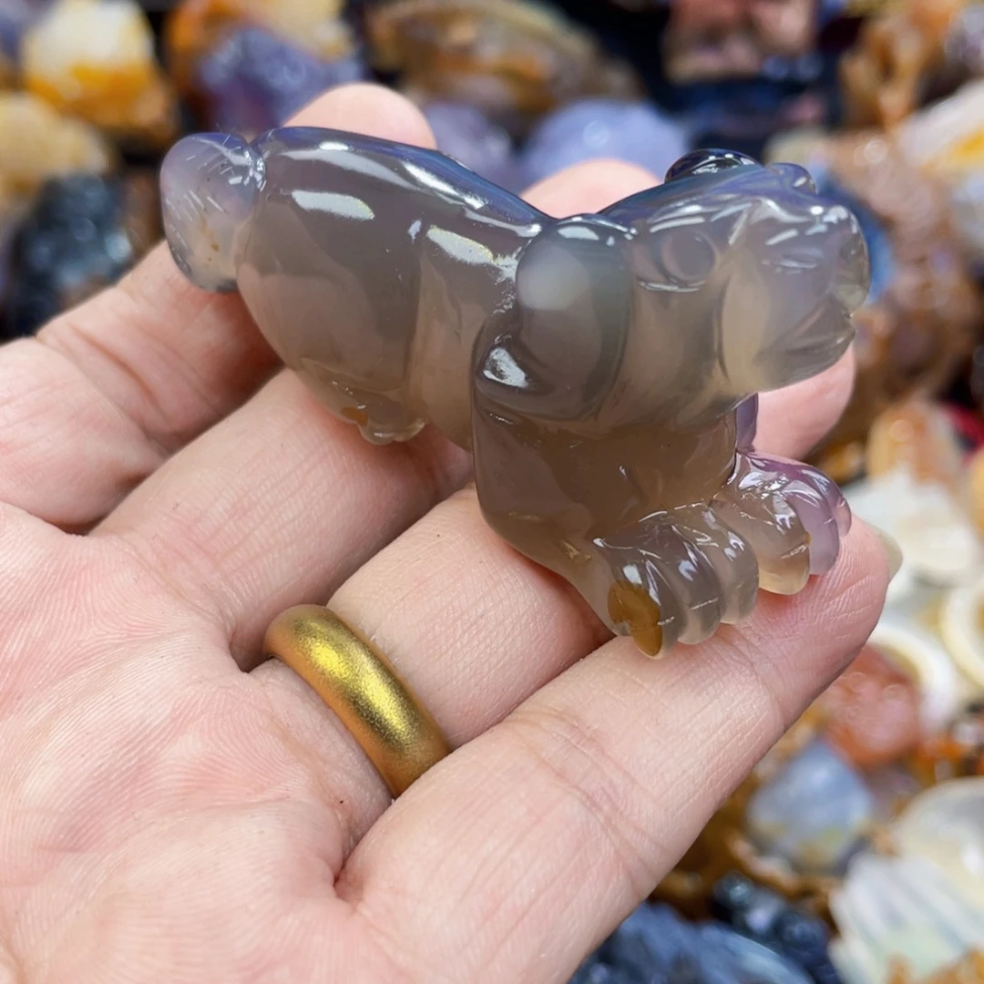 未镶嵌天然玛瑙/玉髓