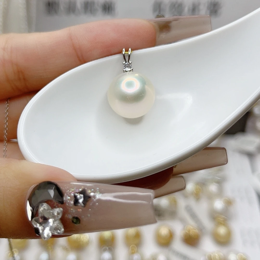 淡水珍珠合金吊坠(赠链)