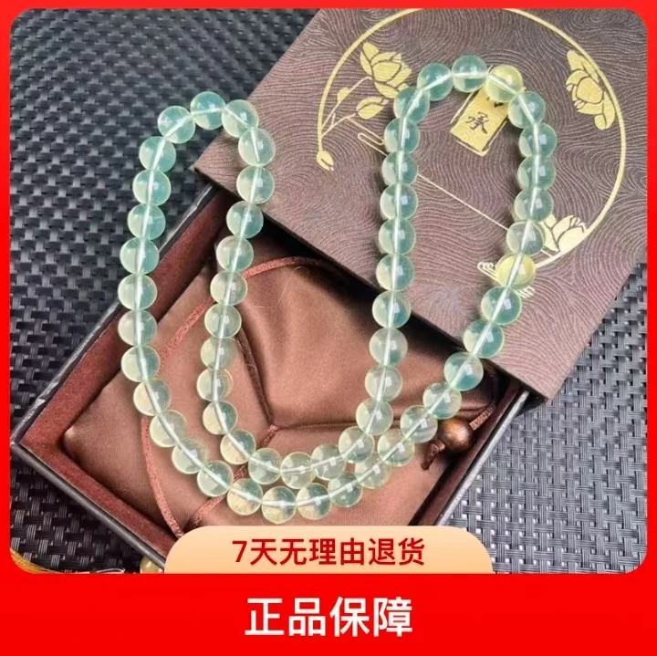 【正品保障】多米尼加净水级灵草珀精品项链
