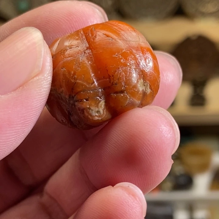 老南红瓜珠吊坠挂件