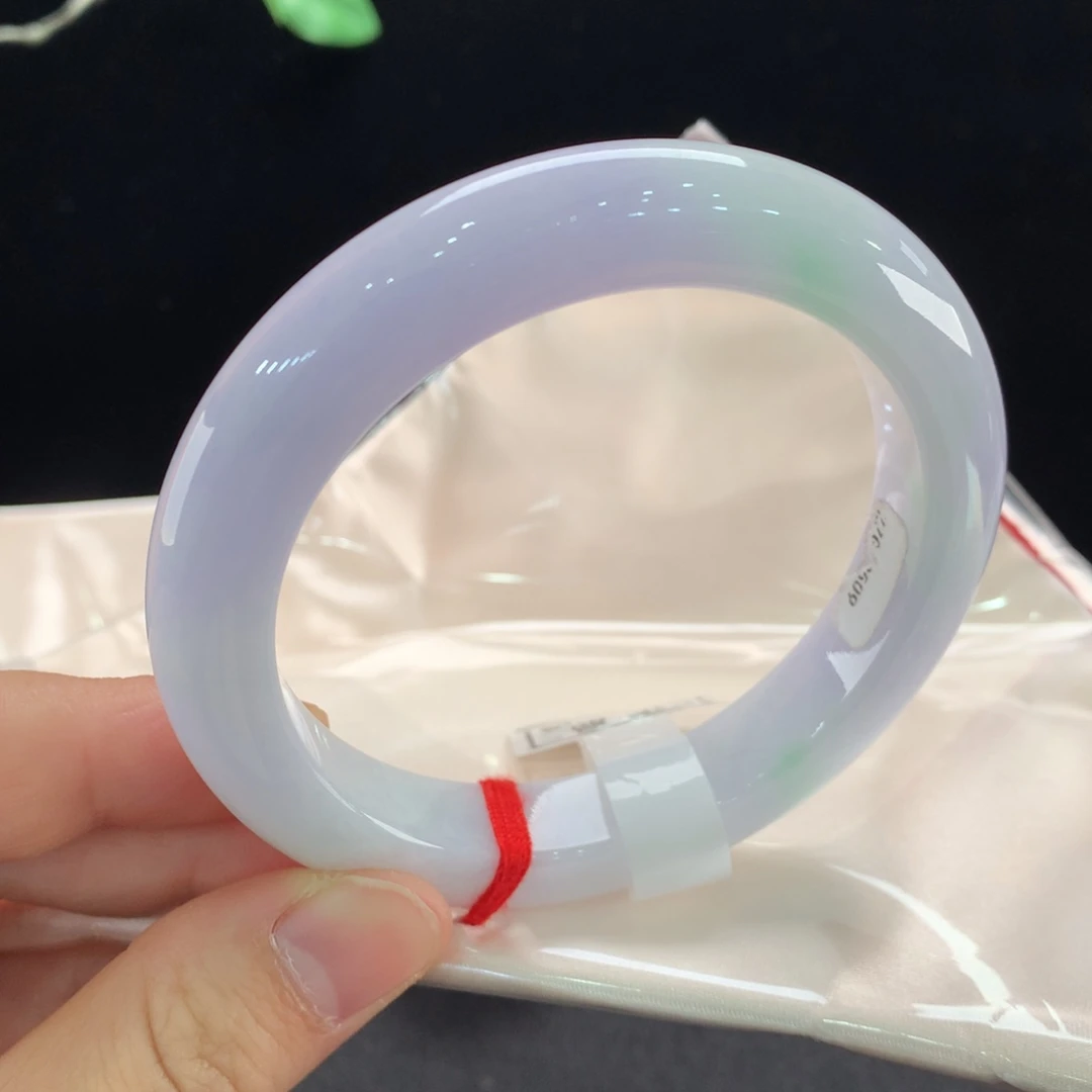 翡翠未镶嵌手镯0501