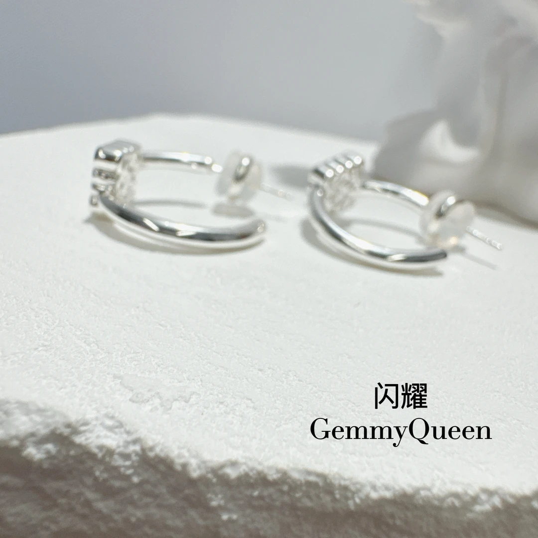 铜合金耳饰 闪耀GemmyQueen耳环GQ02004