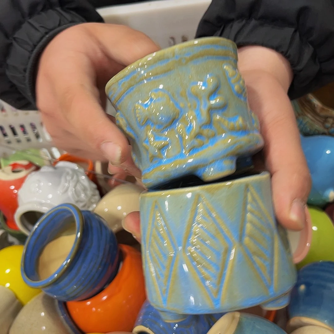 陶瓷高温陶瓷多肉花盆