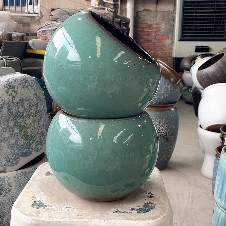 紫砂花盆正品口14高16。z z z