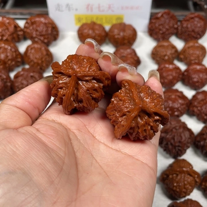 命****文玩核桃吊坠三棱15LXP#00#