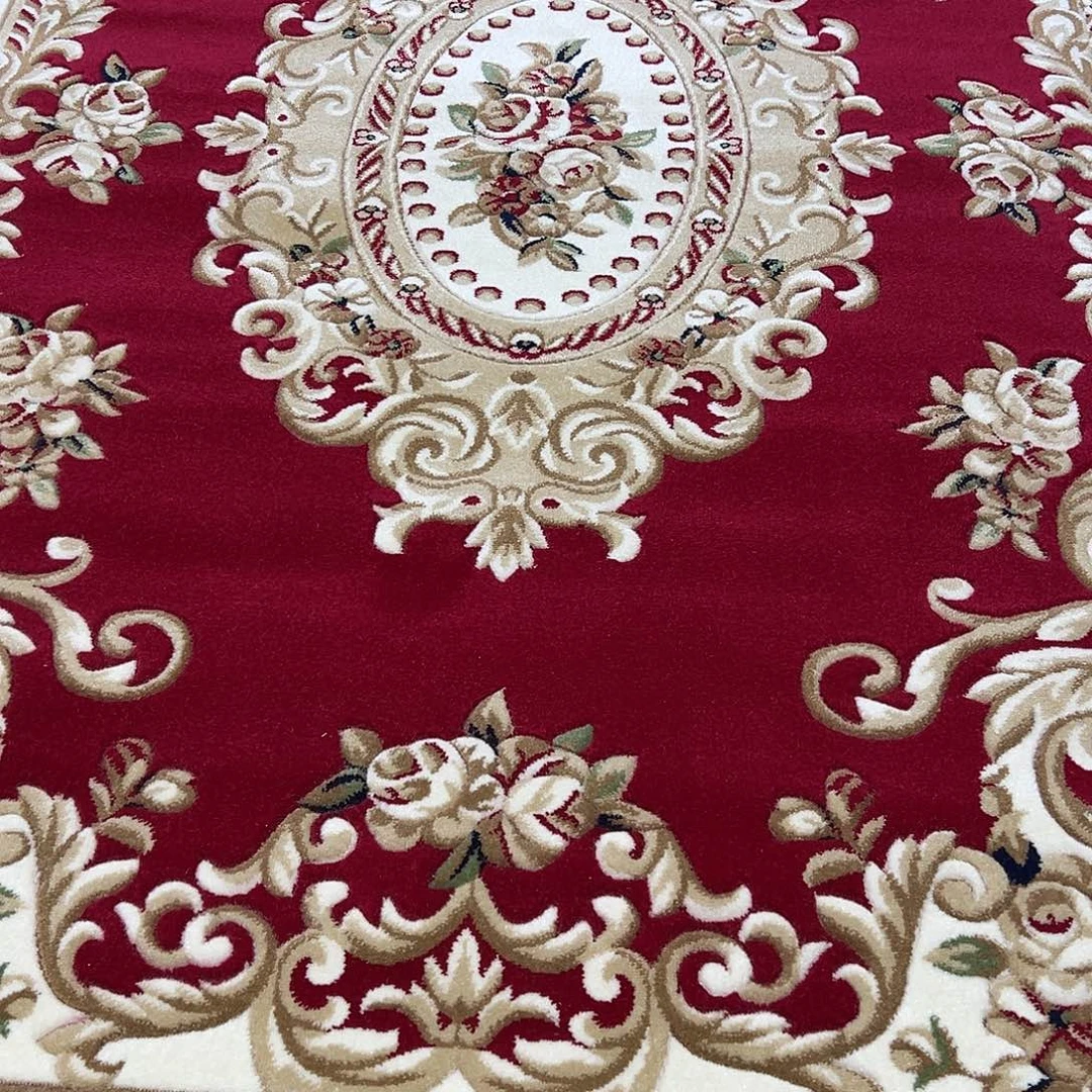 贺***名混纺200×300丙纶编织立体剪花