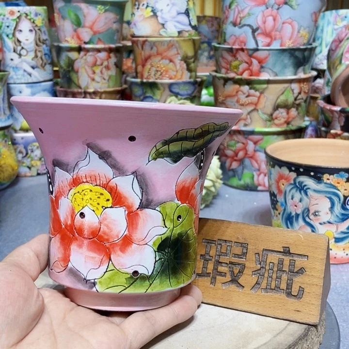 景德镇艺术手绘作品