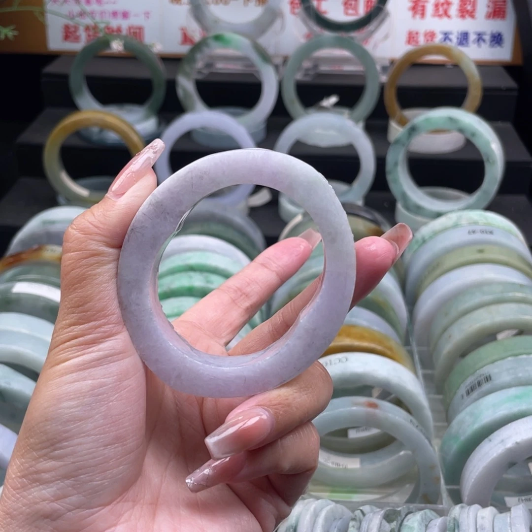 【闪购商品】未镶嵌圈定制翡翠犯****i