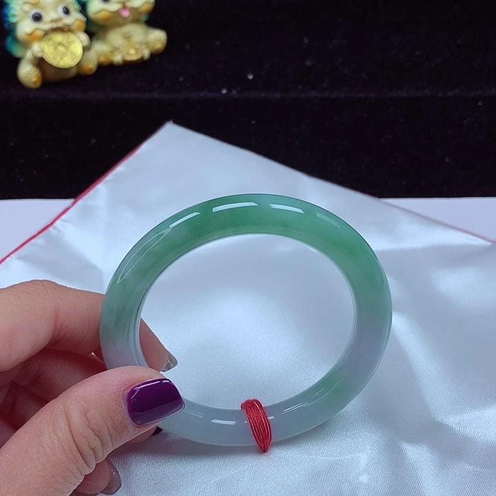 未镶嵌手镯翡翠圈口55