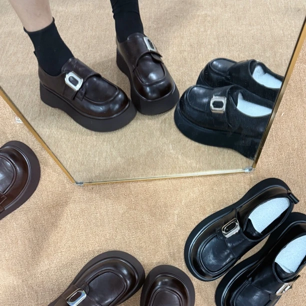 君君高货厚底乐福鞋跟高5厘米312510