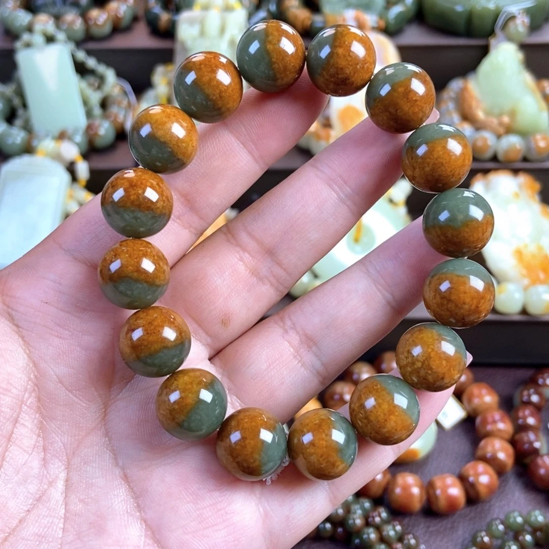 透闪石质玉未镶嵌手串