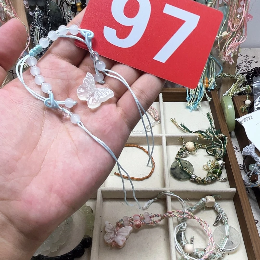 蛇纹石玉合金颈饰