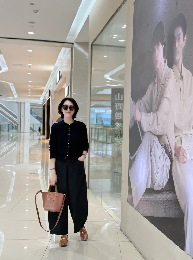 YGC【云简】时尚休闲长裤简约百搭宽松258622