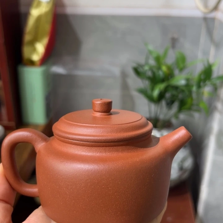 茶壶紫砂红降德中200cc