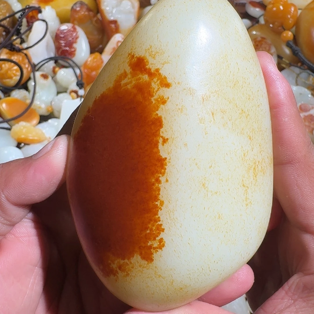 用***6和田玉未镶嵌挂件