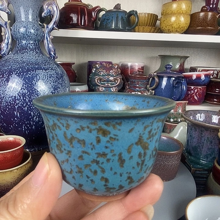 茶盏中国神后钧瓷茶具