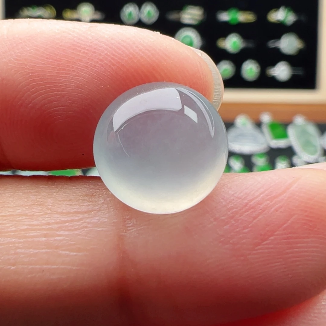 翡翠未镶嵌颈饰蛋11