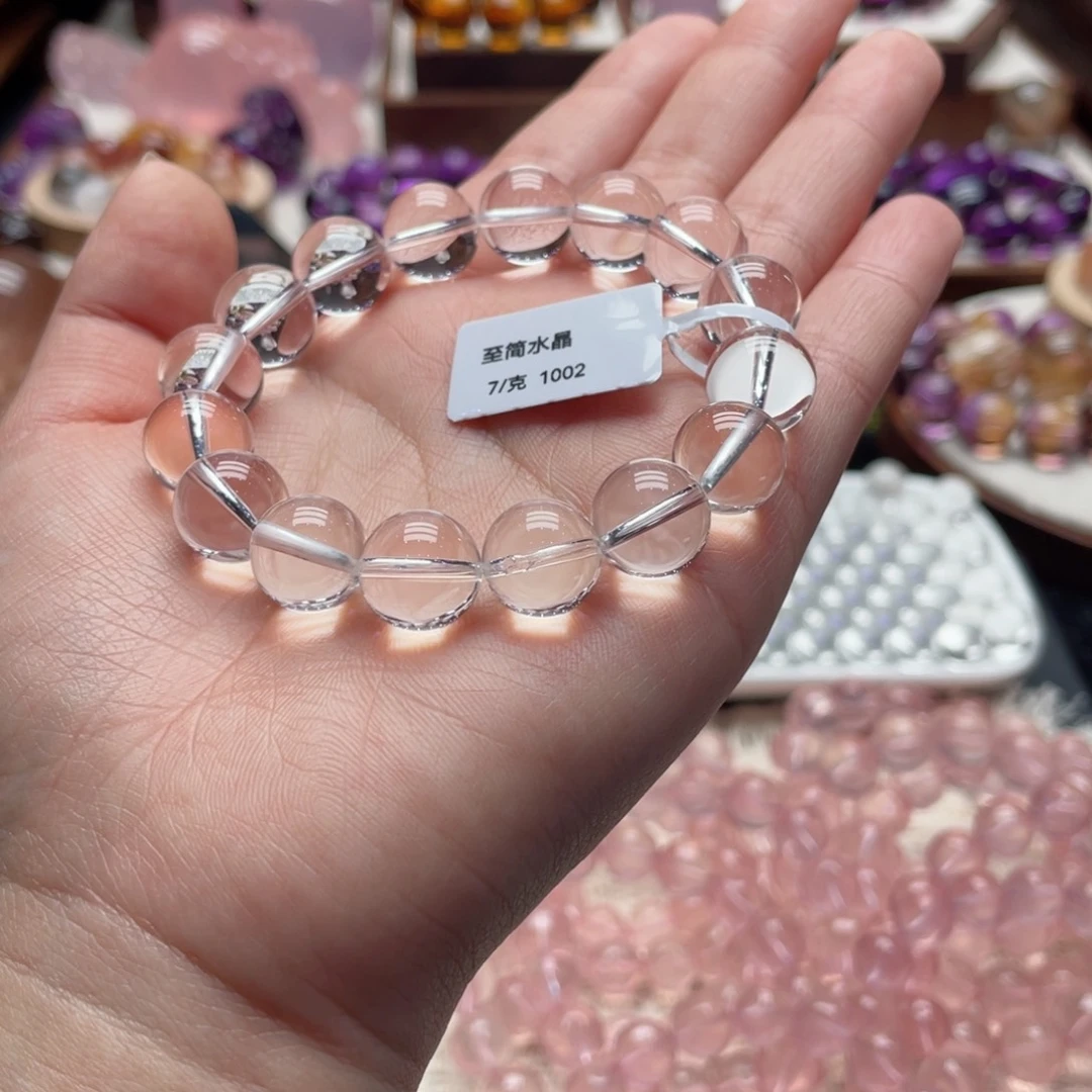 未镶嵌手链水晶12m