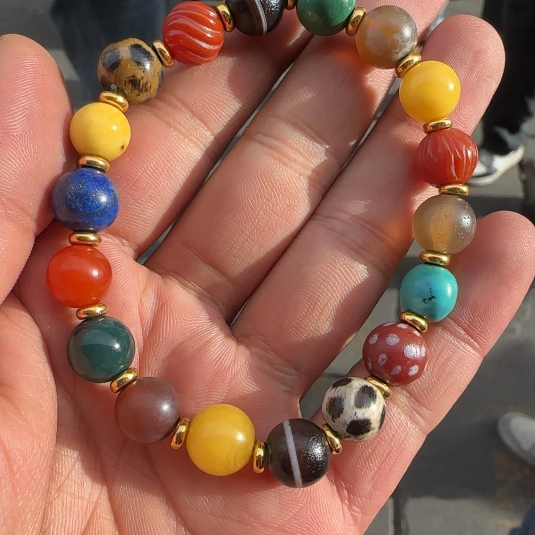 DIY玻璃多宝手串10.尺寸一条精品