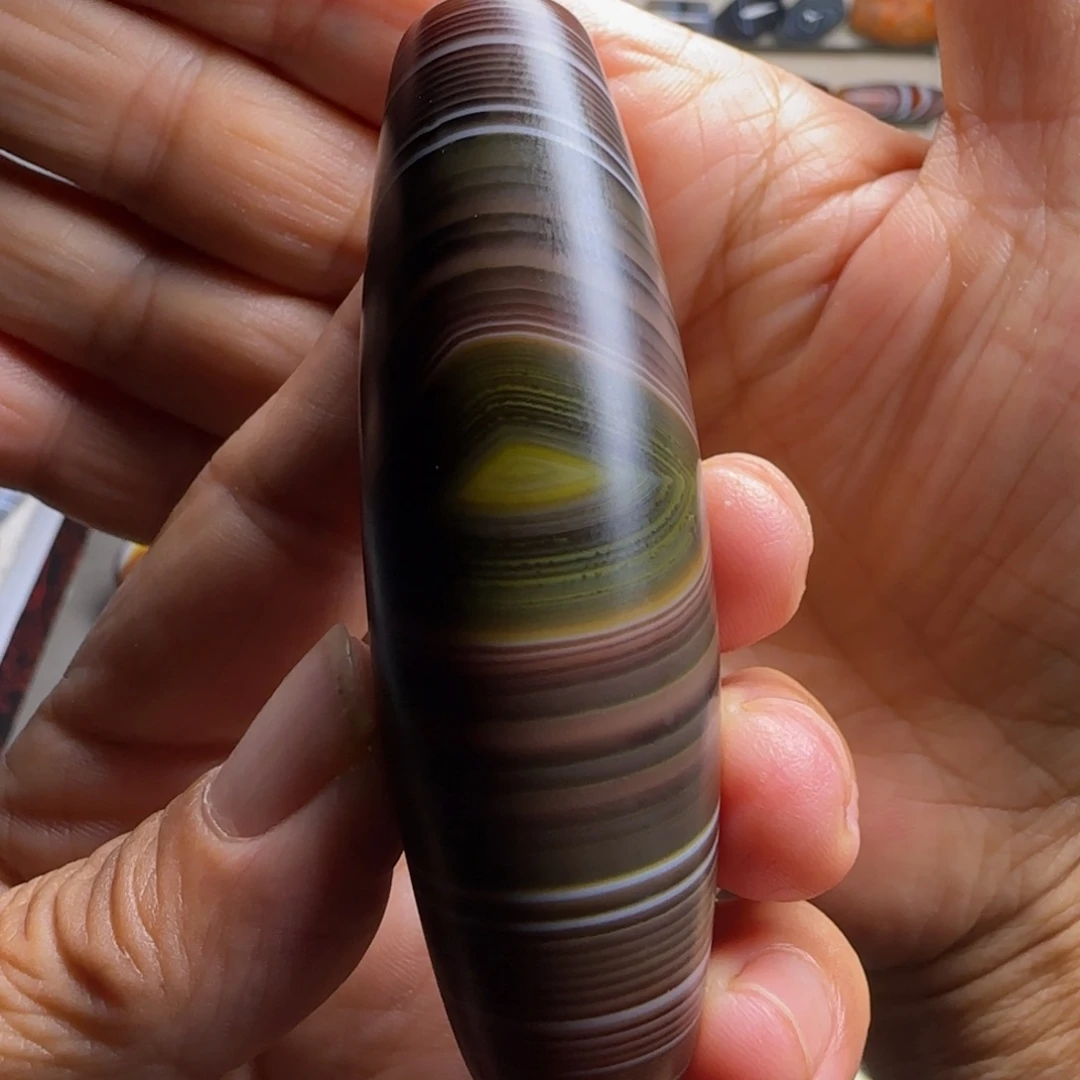 七***变玛瑙/玉髓颈饰未镶嵌