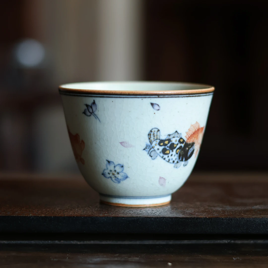 深海鱼主人杯(150ml)(朴杯0257)