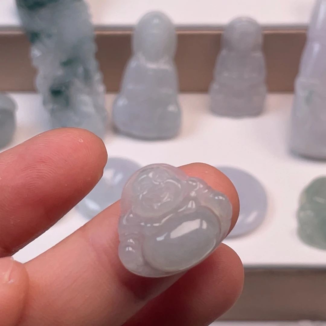 翡翠未镶嵌颈饰88