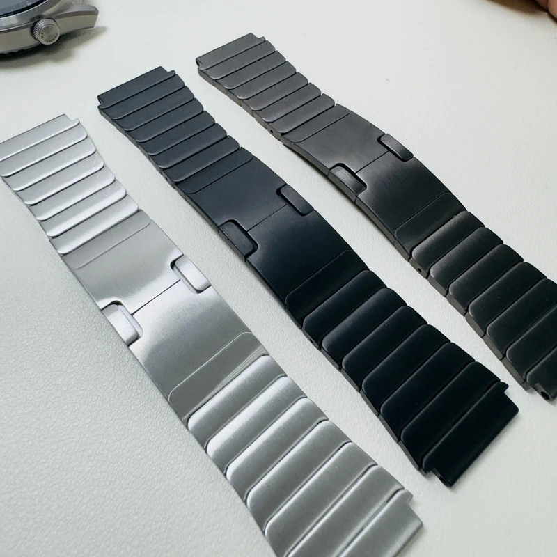 表带适用华为gt5.gt4调节gt2不锈钢链gt3pro保时捷gt6手表表带