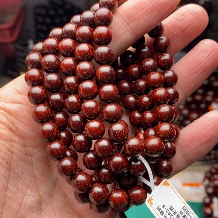 檀香紫檀（小叶紫檀）手串/手链0.8原汁原味的琴料五档