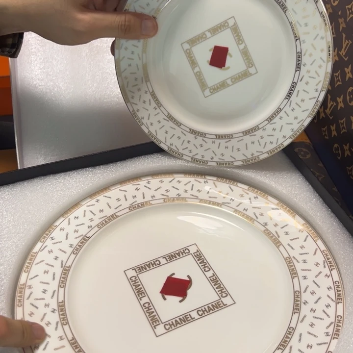 玻璃欧美陶瓷餐具摆件83