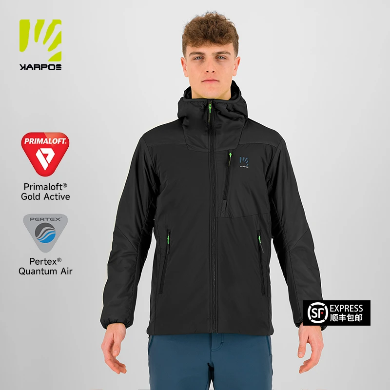 KARPOS金标P棉100G棉服Pertex防风防水棉服保暖防寒男士