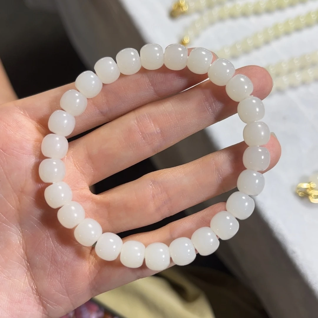 手串未镶嵌和田玉7-8