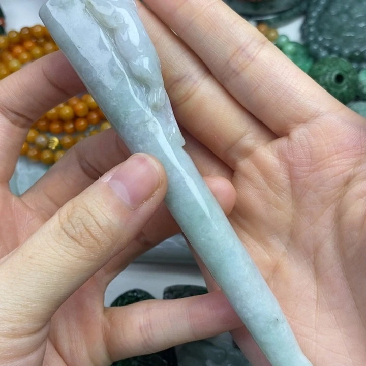 颈饰未镶嵌翡翠吊坠