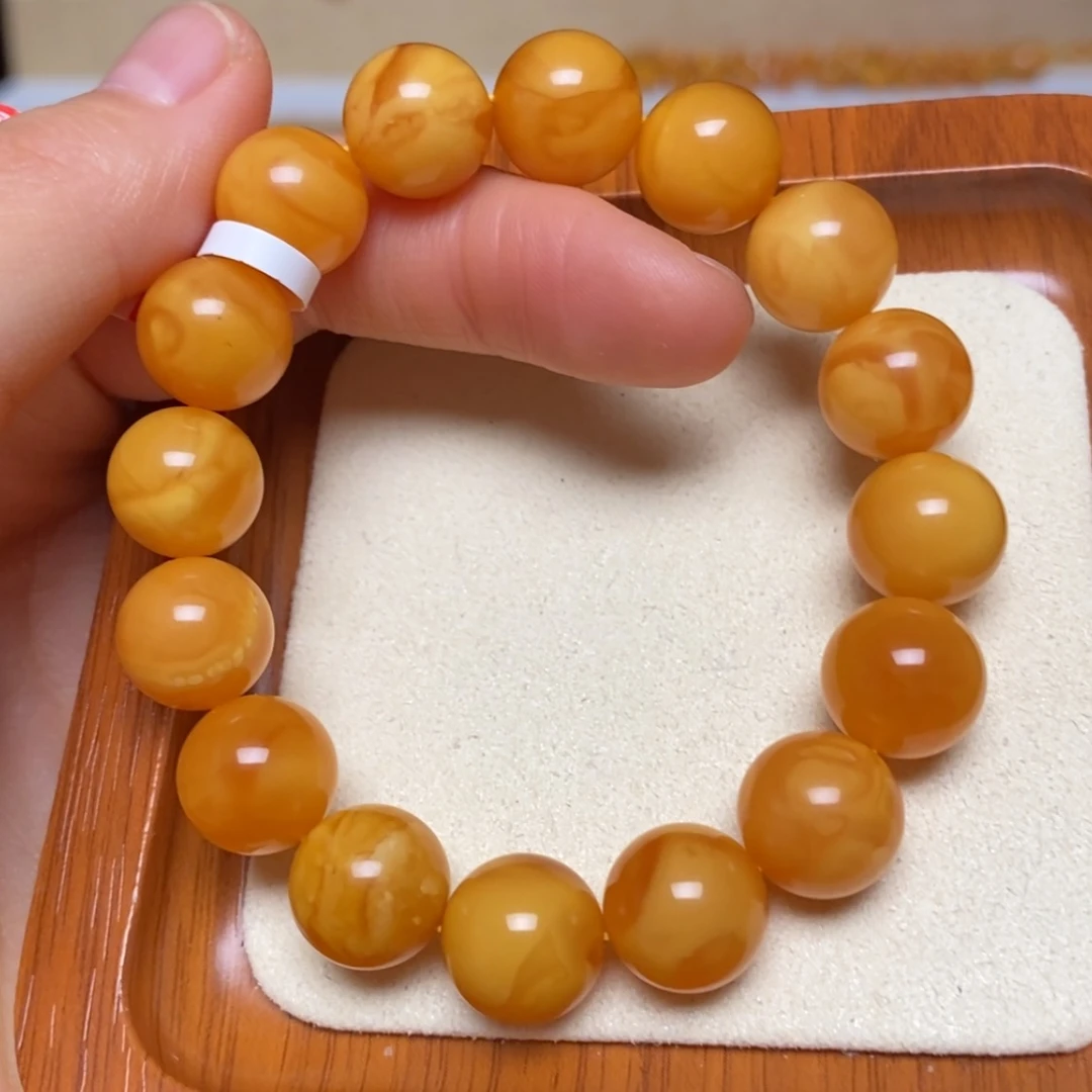 【闪购商品】未镶嵌蜜蜡手链手串