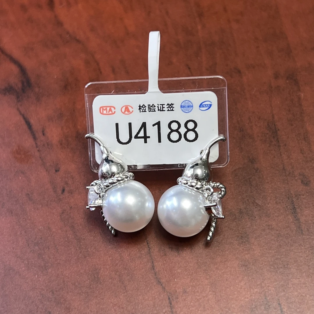 外货高品高奢耳钉U-4188