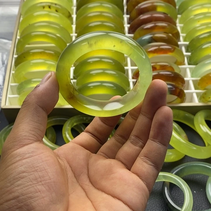 合金蛇纹石玉手镯52