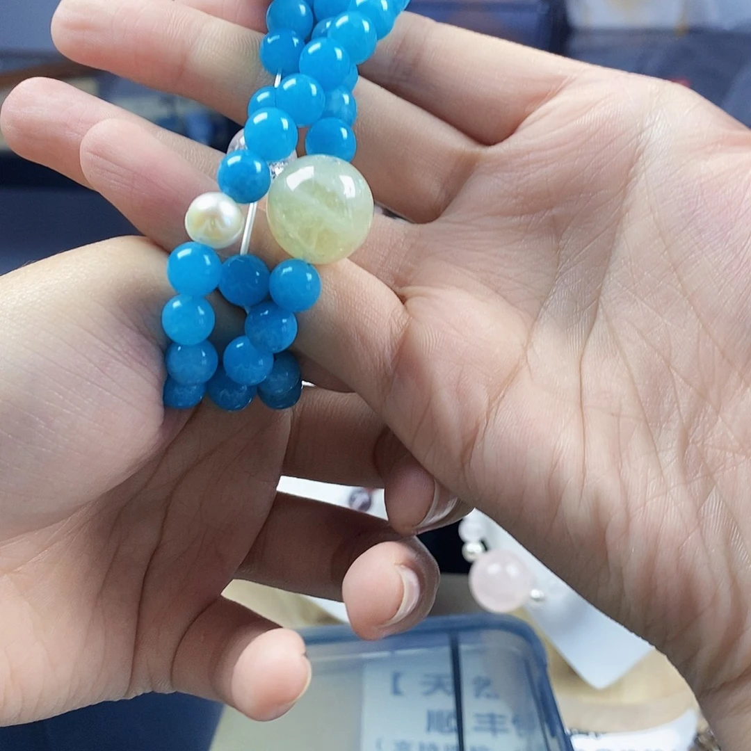 手链水晶银S925镶嵌