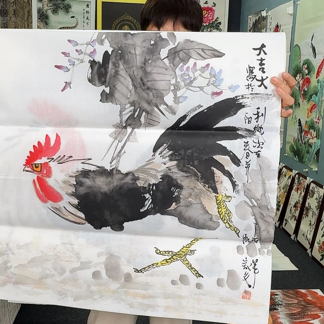 纯手绘的好作品品