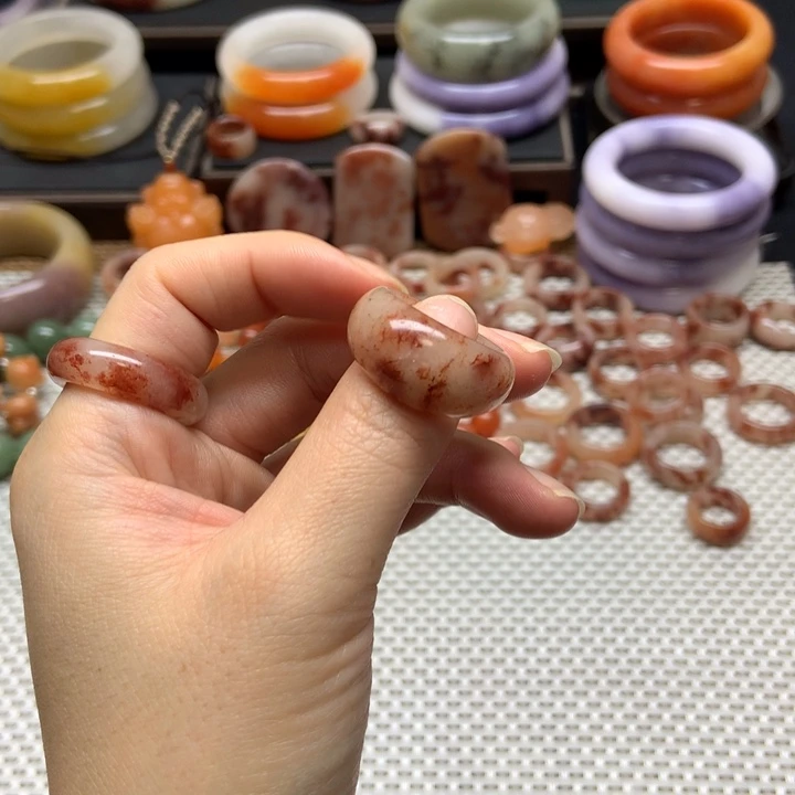 石英质玉未镶嵌戒圈