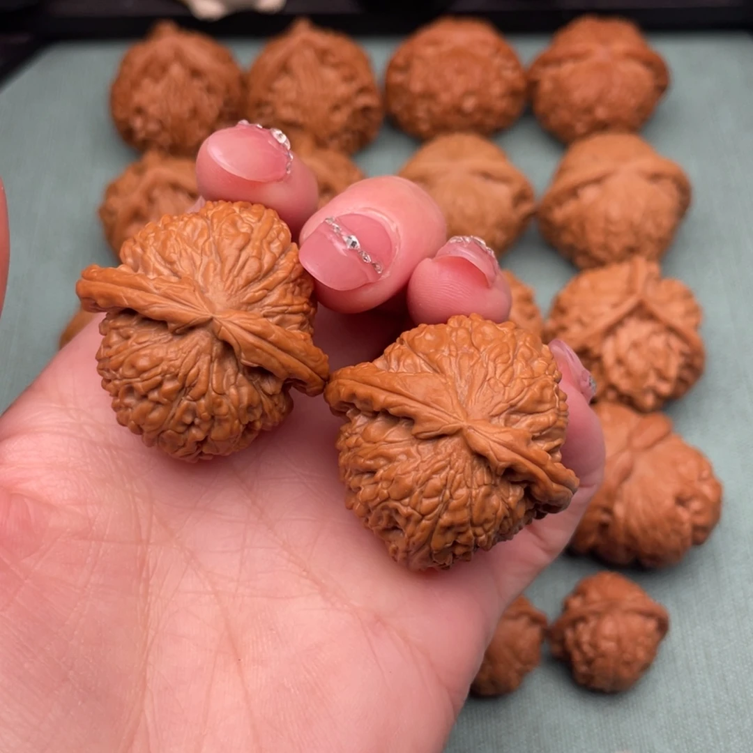 把件文玩核桃全品白狮子36