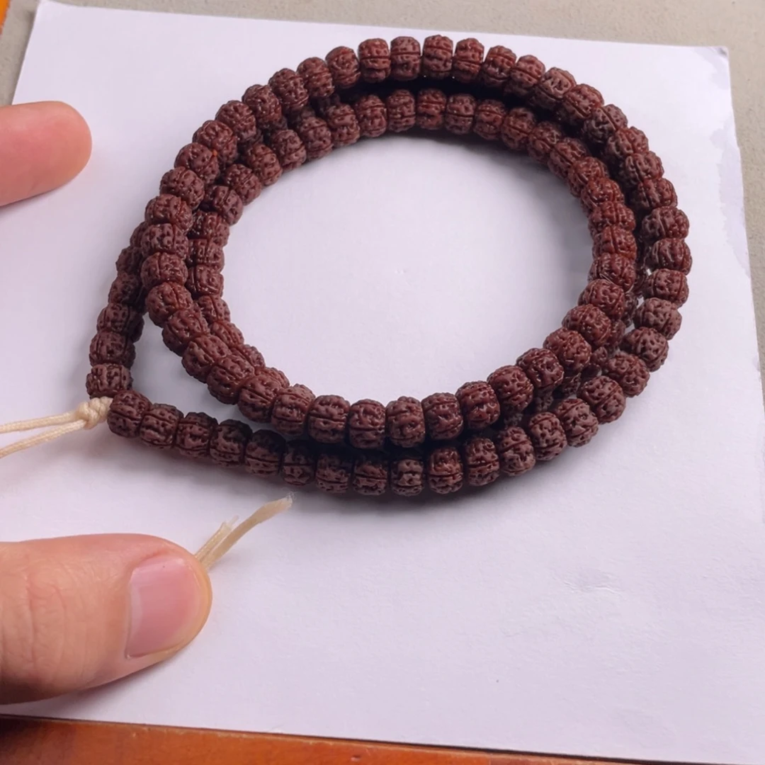 辻***弎吊坠金刚菩提藏切盘龙纹108尺寸8+