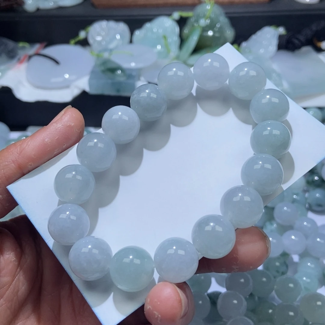 定制翡翠未镶嵌卡13.5